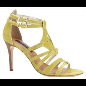 Yellowish Ann Taylor Gladiator Style Sandals - Size 7M